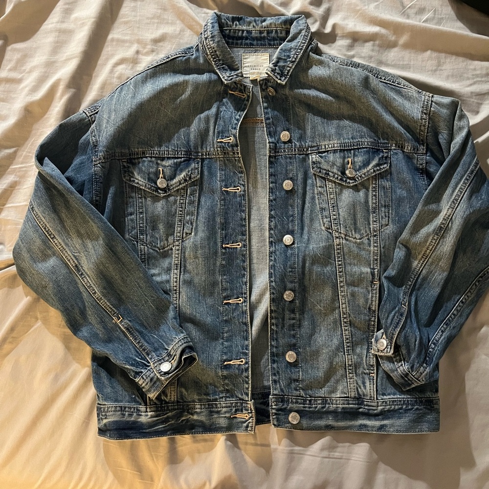 American Eagle Oversized Denim Jacket